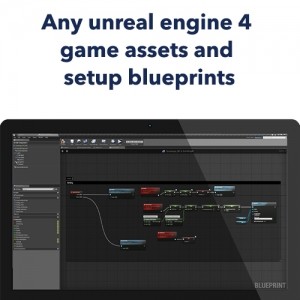 Any unreal engine 4 game assets and setup blueprints