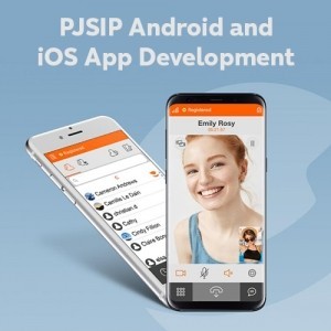 VoIP Mobile Linphone or PJSIP Android and IOS Development