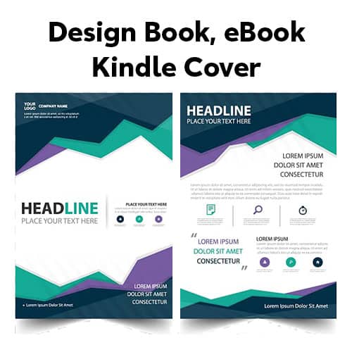 Design book cover design, kindle cover, book cover design, ebook cover, designer