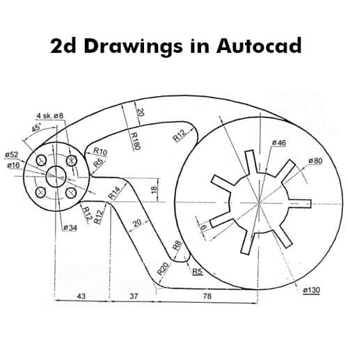 2d Drawings in AutoCad