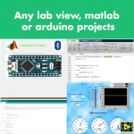 any lab view, matlab or arduino projects