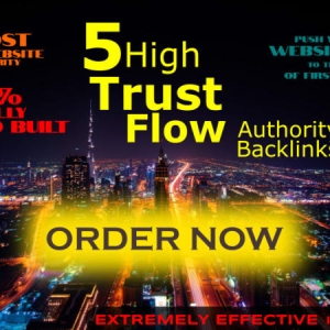 do 5 high trust flow backlinks